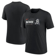 Baltimore Orioles Nike City Connect Tri-Blend T-Shirt - MLB T-shirts