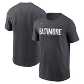 Baltimore Orioles Nike City Connect Wordmark T-Shirt - MLB T-shirts