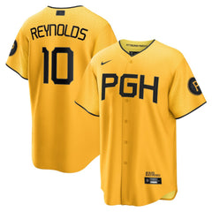 Bryan Reynolds Pittsburgh Pirates Nike City Connect Replica Player Jersey - MLB Jerseys