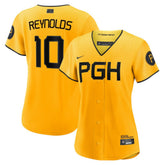 Bryan Reynolds Pittsburgh Pirates Nike Women's City Connect Replica Player Jersey - MLB Jerseys
