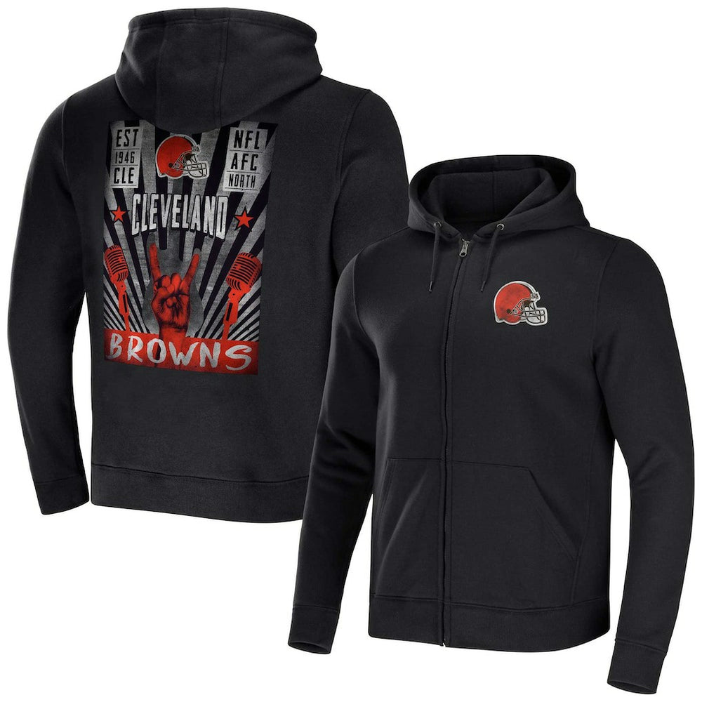 Cleveland Browns NFL x Darius Rucker Collection Rocker Full-Zip Hoodie | NFL Near me