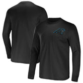 Carolina Panthers NFL x Darius Rucker Collection Team Long Sleeve Pocket T-Shirt | NFL Hot