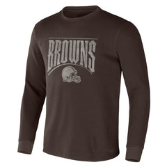 Cleveland Browns NFL x Darius Rucker Collection Long Sleeve Thermal T-Shirt | NFL New