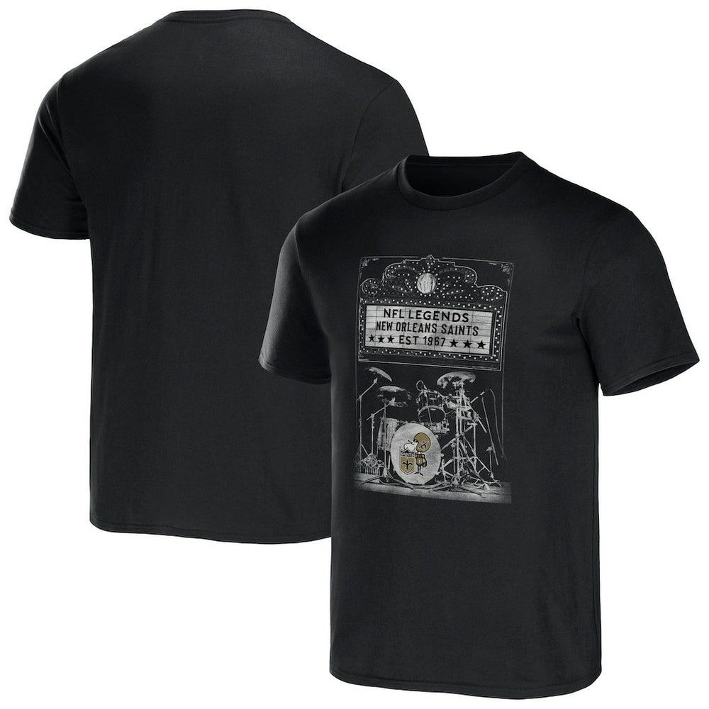 New Orleans Saints NFL x Darius Rucker Collection Band T-Shirt | NFL On sale