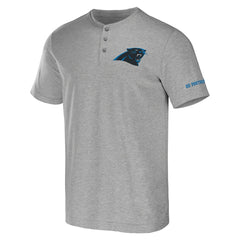 Carolina Panthers NFL x Darius Rucker Collection Henley T-Shirt | NFL Outlet