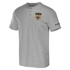 New Orleans Saints NFL x Darius Rucker Collection Henley T-Shirt | NFL New