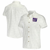 New York Giants NFL x Darius Rucker Collection Woven Button-Up T-Shirt | NFL New