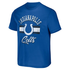 Indianapolis Colts NFL x Darius Rucker Collection Stripe T-Shirt | NFL Outlet