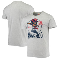 Nolan Arenado St. Louis Cardinals Homage Caricature Tri-Blend T-Shirt - MLB T-shirts