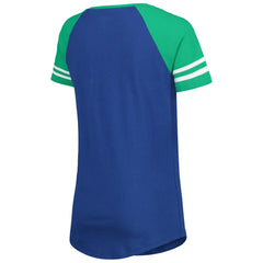Seattle Seahawks Women's Legacy Lace-Up Raglan T-Shirt | NFL On sale