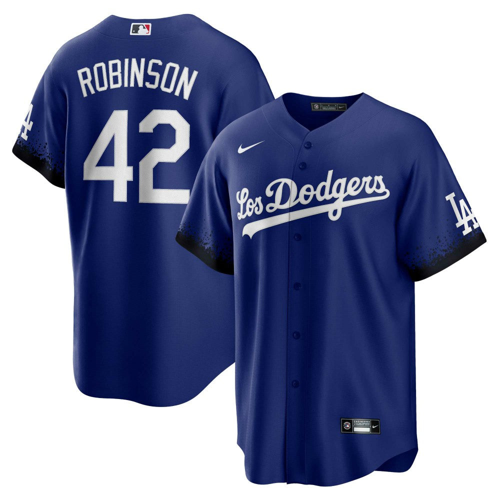 Jackie Robinson Los Angeles Dodgers Nike City Connect Replica Player Jersey - MLB Jerseys