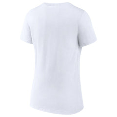 White Boston Celtics Women's 2022 Eastern Conference Champions Plus Size Locker Room V-Neck T-Shirt | NBA