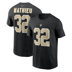 New Orleans Saints Tyrann Mathieu Player Name & Number T-Shirt | NFL Online