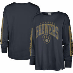 Milwaukee Brewers '47 Women's Statement Long Sleeve T-Shirt - MLB T-shirts