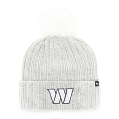 Washington Commanders '47 Women's Koda Cuffed Knit Hat with Pom | NFL Online