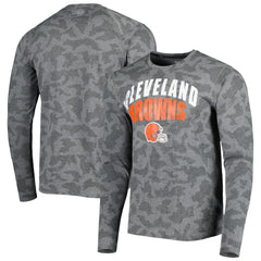 Cleveland Browns MSX by Michael Strahan Performance Camo Long Sleeve T-Shirt | NFL Sale