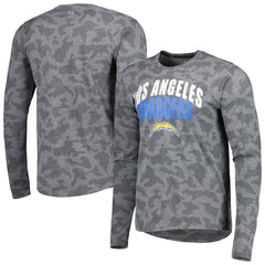 Los Angeles Chargers MSX by Michael Strahan Performance Camo Long Sleeve T-Shirt | NFL Sale