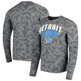 Detroit Lions MSX by Michael Strahan Performance Camo Long Sleeve T-Shirt | NFL Online