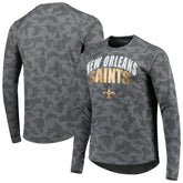 New Orleans Saints MSX by Michael Strahan Performance Camo Long Sleeve T-Shirt | NFL New