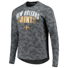 New Orleans Saints MSX by Michael Strahan Performance Camo Long Sleeve T-Shirt | NFL New