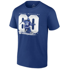 Auston Matthews Toronto Maple Leafs Fanatics Big & Tall Goal Record T-Shirt - NHL T-shirts