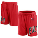 Red Chicago Bulls Free Throw Mesh Shorts | NBA