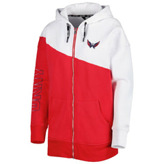 Washington Capitals DKNY Sport Women's Gina Full-Zip Hoodie - NHL Hoodies