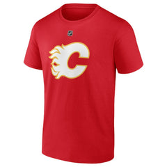 Matthew Tkachuk Calgary Flames Fanatics Authentic Stack Name & Number T-Shirt - NHL T-shirts