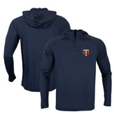 Minnesota Twins Levelwear Zander Insignia Core Quarter-Zip Pullover Hoodie - MLB Hoodies