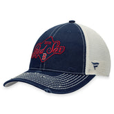 Boston Red Sox Fanatics Heritage Trucker Snapback Hat - MLB Hats