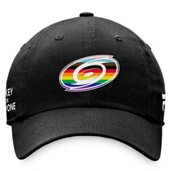 Carolina Hurricanes Fanatics Team Logo Pride Adjustable Hat - NHL Hats
