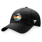 Ottawa Senators Fanatics Team Logo Pride Adjustable Hat - NHL Hats