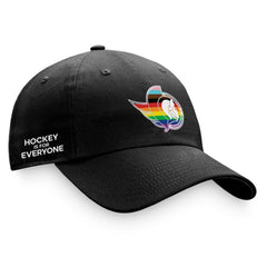Ottawa Senators Fanatics Team Logo Pride Adjustable Hat - NHL Hats