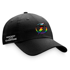 Tampa Bay Lightning Fanatics Team Logo Pride Adjustable Hat - NHL Hats