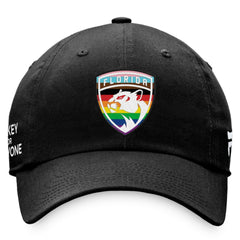 Florida Panthers Fanatics Team Logo Pride Adjustable Hat - NHL Hats