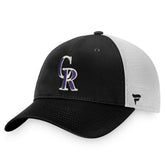 Colorado Rockies Fanatics Cooperstown Collection Core Trucker Snapback Hat - MLB Hats