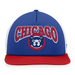 Chicago Cubs Fanatics Heritage Foam Front Trucker Snapback Hat - MLB Hats