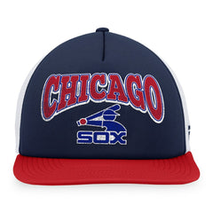 Chicago White Sox Fanatics Heritage Foam Front Trucker Snapback Hat - MLB Hats