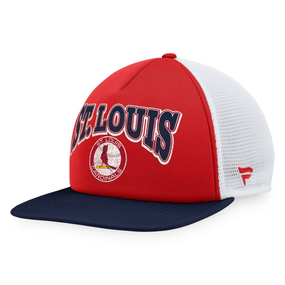 St. Louis Cardinals Fanatics Heritage Foam Front Trucker Snapback Hat - MLB Hats
