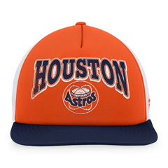 Houston Astros Fanatics Heritage Foam Front Trucker Snapback Hat - MLB Hats