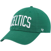 Kelly Green Boston Celtics '47 Clean Up Wordmark Adjustable Hat | NBA