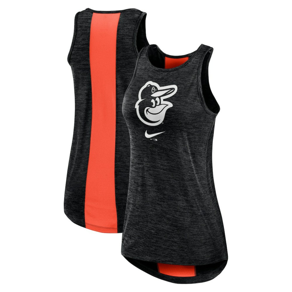 Baltimore Orioles Nike Women's Right Mix High Neck Tank Top - MLB Tanks