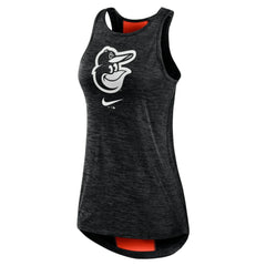 Baltimore Orioles Nike Women's Right Mix High Neck Tank Top - MLB Tanks