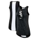 Chicago White Sox Nike Women's Dri-FIT Performance Right Mix High Neck Tank Top - MLB Tanks