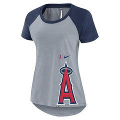 Los Angeles Angels Nike Women's Summer Breeze Raglan Fashion T-Shirt - MLB T-shirts