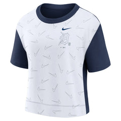 Detroit Tigers Nike Women's Line Up High Hip Fashion T-Shirt - MLB T-shirts