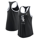 Chicago White Sox Nike Women's Tech Tri-Blend Tank Top - MLB Tanks