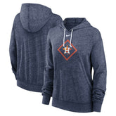 Houston Astros Nike Women's Diamond Icon Gym Vintage Lightweight Hooded Top - MLB Tops