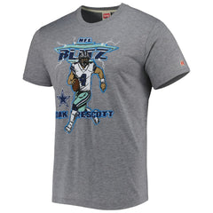 Dallas Cowboys Dak Prescott Homage Unisex NFL Blitz Player Tri-Blend T-Shirt | NFL New