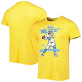 Los Angeles Chargers Justin Herbert Homage Unisex NFL Blitz Player Tri-Blend T-Shirt | NFL Online
